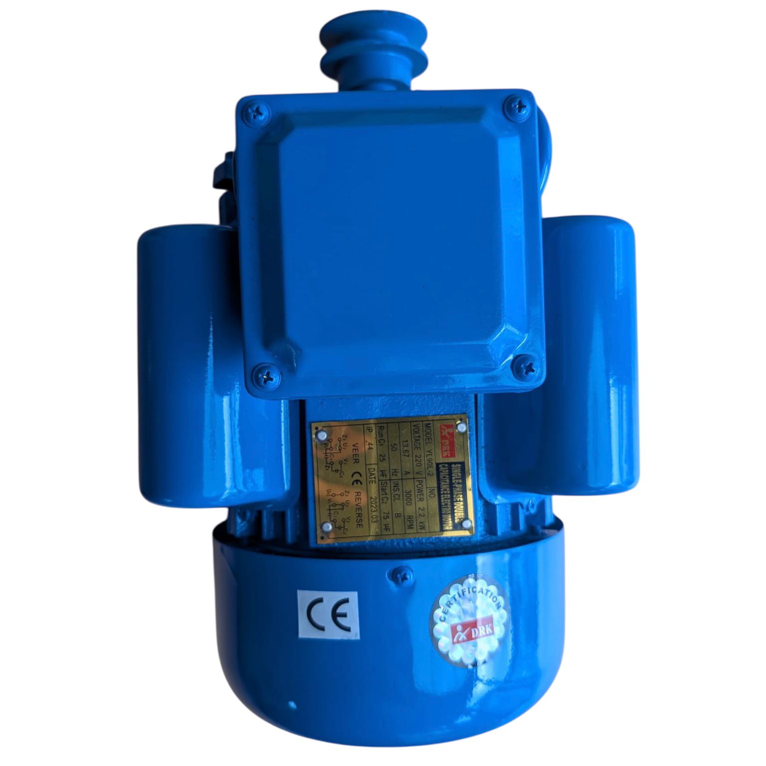 Motor electric monofazat, 2.2 kw 3000 rpm, fulie inclusa - imagine 4